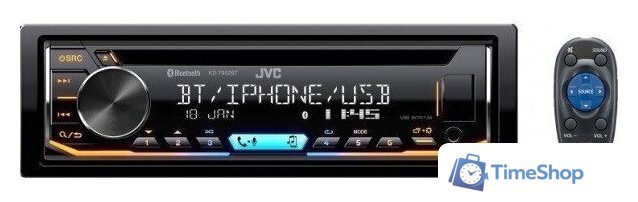 CD/MP3-магнитола JVC KD-T902BT - Изображение №1 — Интернет-магазин Time-Shop