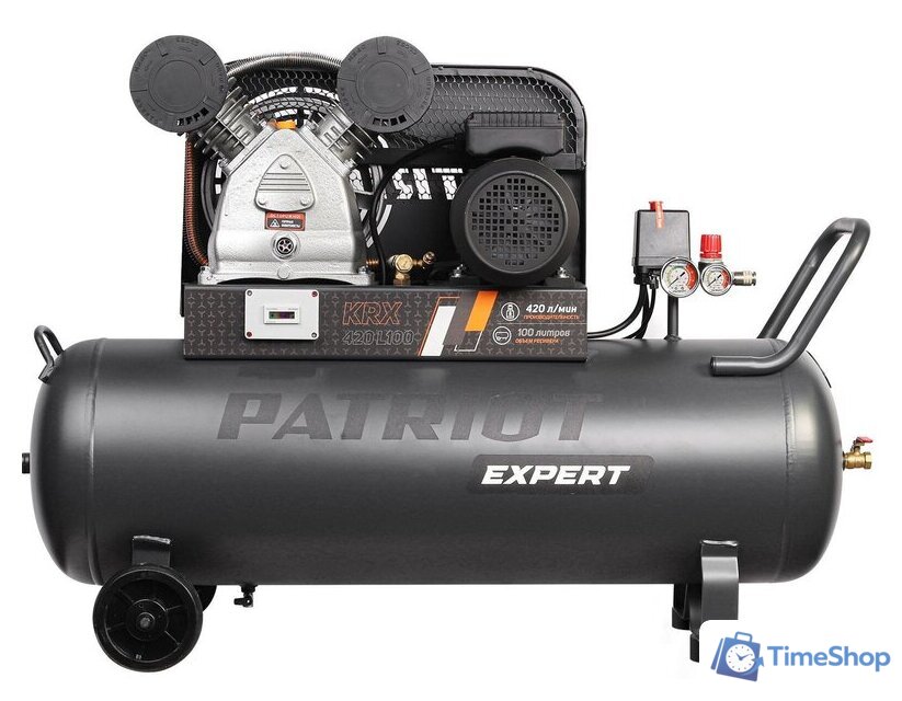 Компрессор Patriot KRX 420 L100 - Изображение №1 — Интернет-магазин Time-Shop