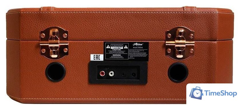 Виниловый проигрыватель Alive Audio Movie (французский шоколад) - Изображение №5 — Интернет-магазин Time-Shop