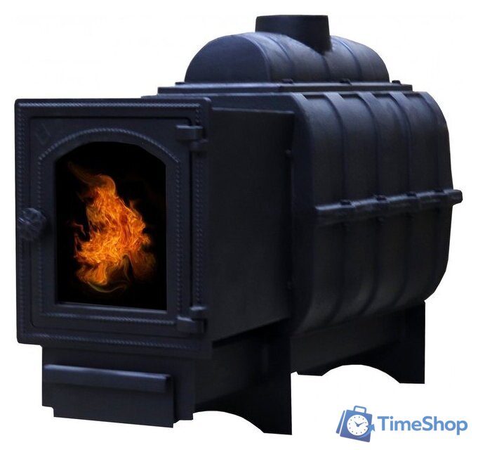 Свободностоящая печь-камин ComfortProm Чугун со стеклом 26 м3 - Изображение №6 — Интернет-магазин Time-Shop