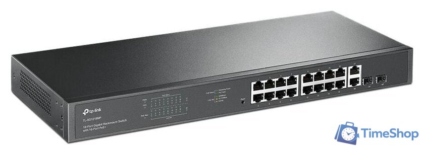 Неуправляемый коммутатор TP-Link TL-SG1218MP - Изображение №2 — Интернет-магазин Time-Shop
