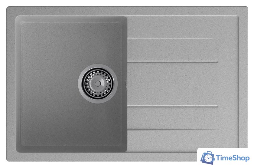Кухонная мойка GranFest Quadro 780L (серый) - Изображение №1 — Интернет-магазин Time-Shop