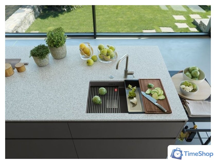 Кухонная мойка Franke Kanon KNG 160-46-21 125.0528.639 (каменно-серый) - Изображение №10 — Интернет-магазин Time-Shop