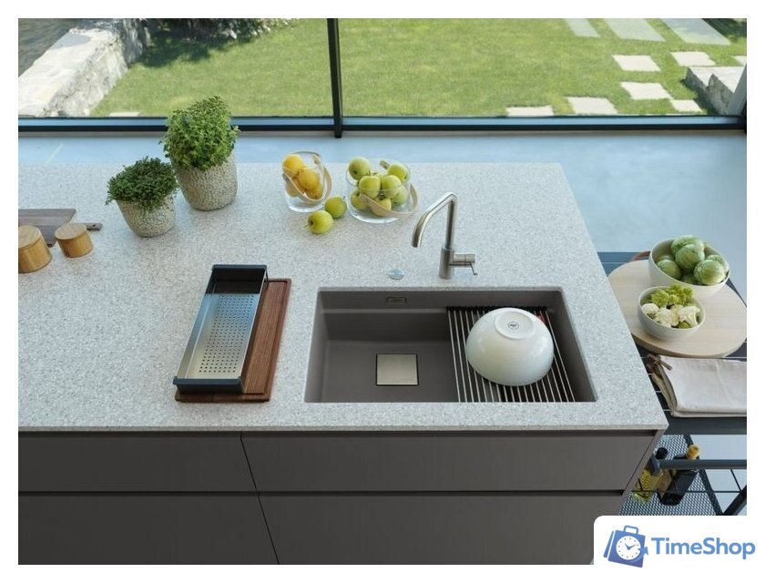 Кухонная мойка Franke Kanon KNG 160-46-21 125.0528.639 (каменно-серый) - Изображение №11 — Интернет-магазин Time-Shop