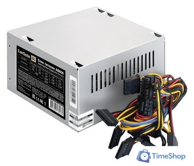 Блок питания ExeGate AB600 EX292142RUS - Изображение №1 — Интернет-магазин Time-Shop