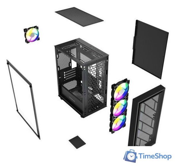 Корпус Powercase Mistral Micro EM16 CMMEM16B-L4 - Изображение №7 — Интернет-магазин Time-Shop