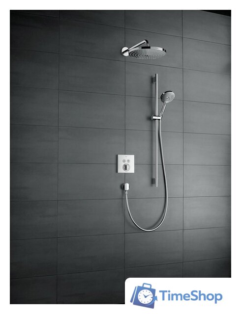 Смеситель без скрытого механизма Hansgrohe ShowerSelect 15768000 - Изображение №3 — Интернет-магазин Time-Shop