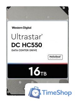 Жесткий диск WD Ultrastar DC HC550 16TB WUH721816ALE6L4 - Изображение №1 — Интернет-магазин Time-Shop