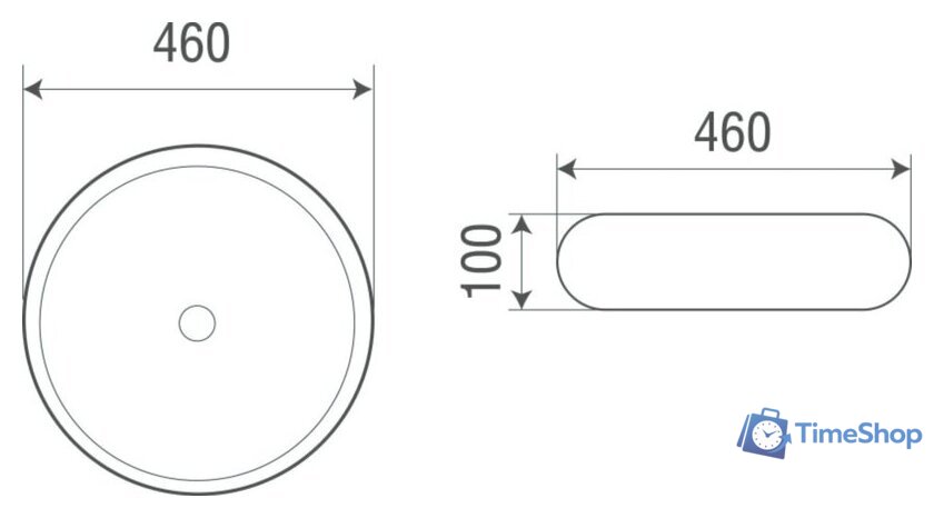 Умывальник WeltWasser Elbach 3062 - Изображение №3 — Интернет-магазин Time-Shop