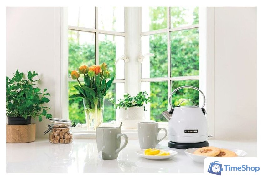 Электрический чайник KitchenAid Elkedel 5KEK1222EWH - Изображение №2 — Интернет-магазин Time-Shop