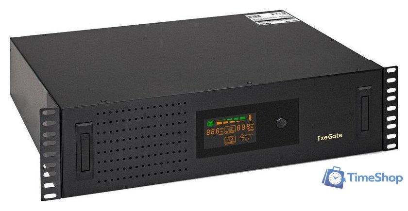 Источник бесперебойного питания ExeGate ServerRM UNL-3000.LCD.AVR.2SH.3C13.USB.3U - Изображение №1 — Интернет-магазин Time-Shop
