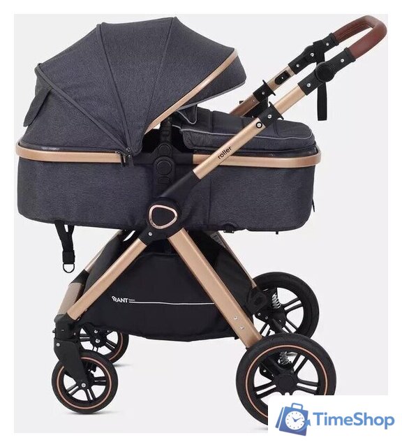Универсальная коляска Rant Basic Roller Gold RA161 (2 в 1, grey) - Изображение №17 — Интернет-магазин Time-Shop