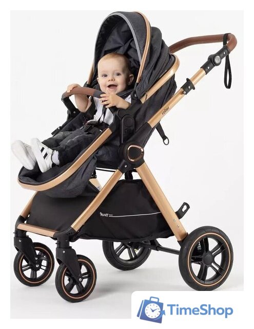 Универсальная коляска Rant Basic Roller Gold RA161 (2 в 1, grey) - Изображение №36 — Интернет-магазин Time-Shop