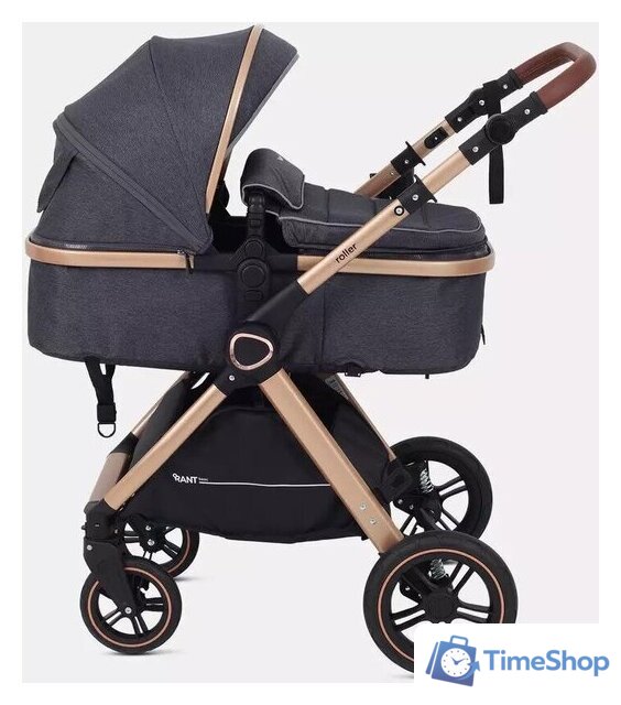 Универсальная коляска Rant Basic Roller Gold RA161 (2 в 1, grey) - Изображение №16 — Интернет-магазин Time-Shop