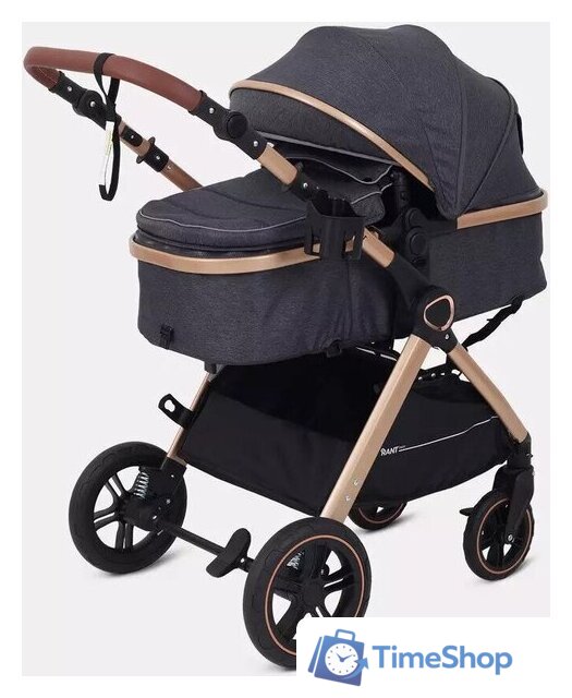 Универсальная коляска Rant Basic Roller Gold RA161 (2 в 1, grey) - Изображение №15 — Интернет-магазин Time-Shop