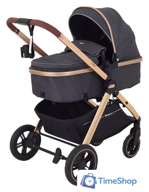Универсальная коляска Rant Basic Roller Gold RA161 (2 в 1, grey) - Изображение №1 — Интернет-магазин Time-Shop