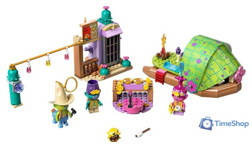 Конструктор LEGO Trolls 41253 Приключение на плоту в Кантри-тауне - Изображение №3 — Интернет-магазин Time-Shop