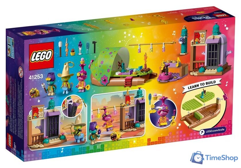 Конструктор LEGO Trolls 41253 Приключение на плоту в Кантри-тауне - Изображение №2 — Интернет-магазин Time-Shop