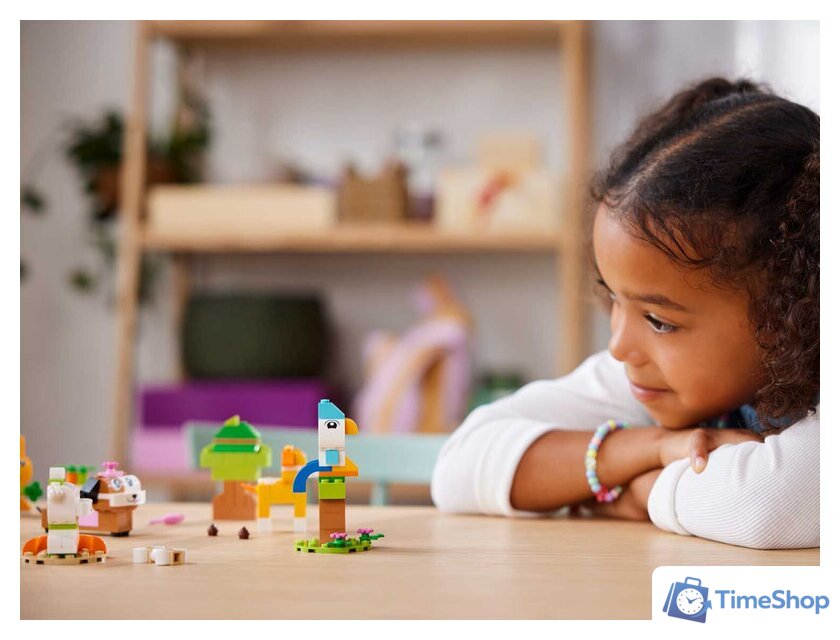 Набор деталей LEGO Classic 11034 Креативные домашние животные - Изображение №11 — Интернет-магазин Time-Shop