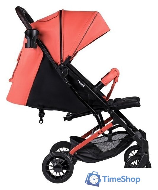 Коляска прогулочная «книга» Costa Tracy Living (коралловый) - Изображение №8 — Интернет-магазин Time-Shop