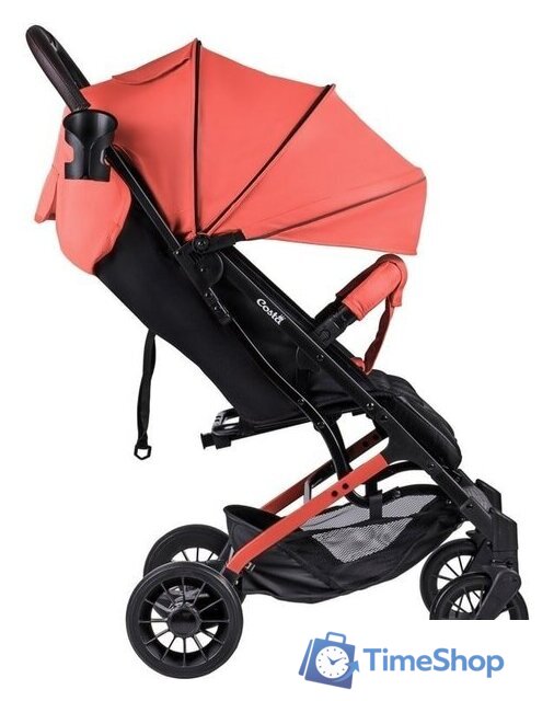 Коляска прогулочная «книга» Costa Tracy Living (коралловый) - Изображение №5 — Интернет-магазин Time-Shop