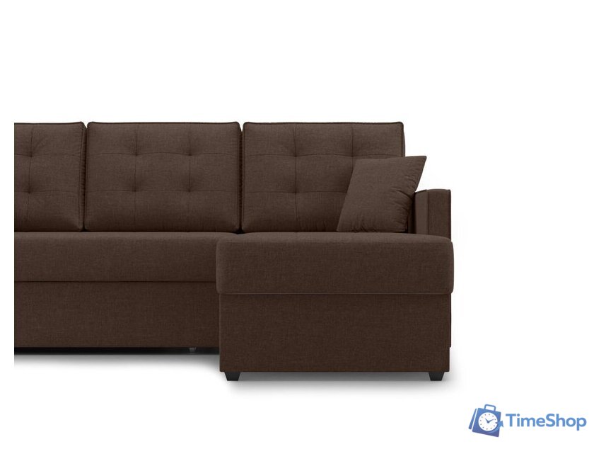 Угловой диван Mio Tesoro Santiago 114 (Savana Chocolate) - Изображение №3 — Интернет-магазин Time-Shop