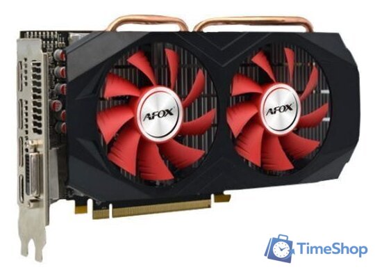 Видеокарта AFOX Radeon RX 580 8GB GDDR5 AFRX580-8192D5H3-V3 - Изображение №1 — Интернет-магазин Time-Shop