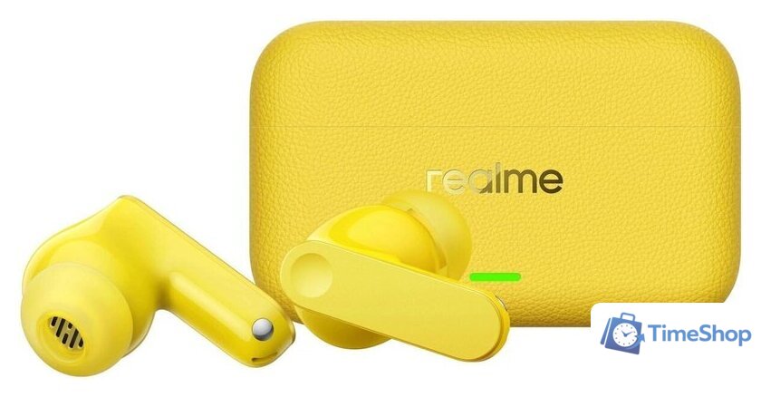 Наушники Realme Buds T500 Pro (желтый) - Изображение №2 — Интернет-магазин Time-Shop