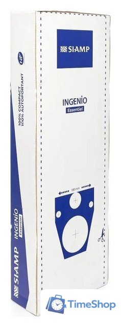 Инсталляция для унитаза SIAMP Bcu Ingenio с панелью Cut (хром глянец) - Изображение №12 — Интернет-магазин Time-Shop