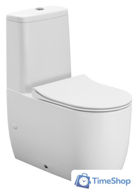 Унитаз напольный Cersanit Moduo Vortex 011 3/5 DP L EO Slim LP 69192 - Изображение №1 — Интернет-магазин Time-Shop