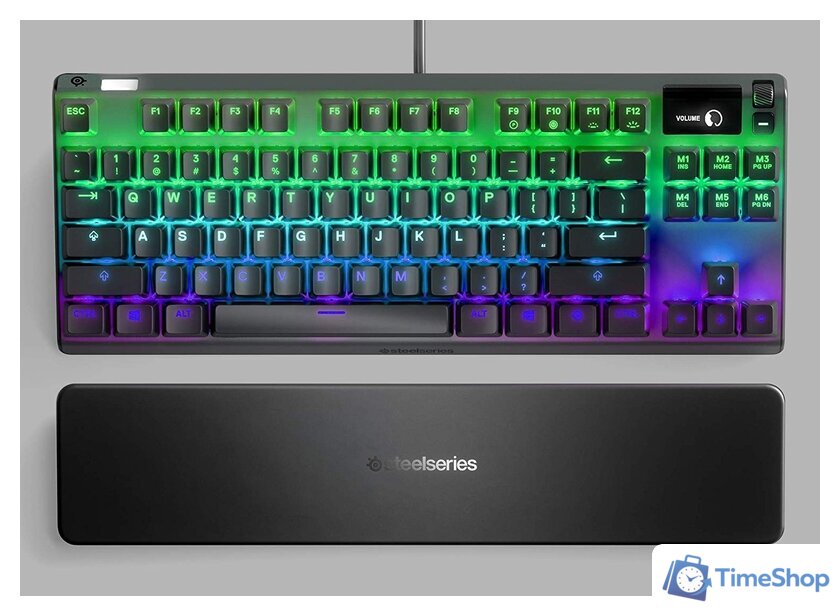 Клавиатура SteelSeries Apex 7 TKL Linear Red (нет кириллицы) - Изображение №6 — Интернет-магазин Time-Shop