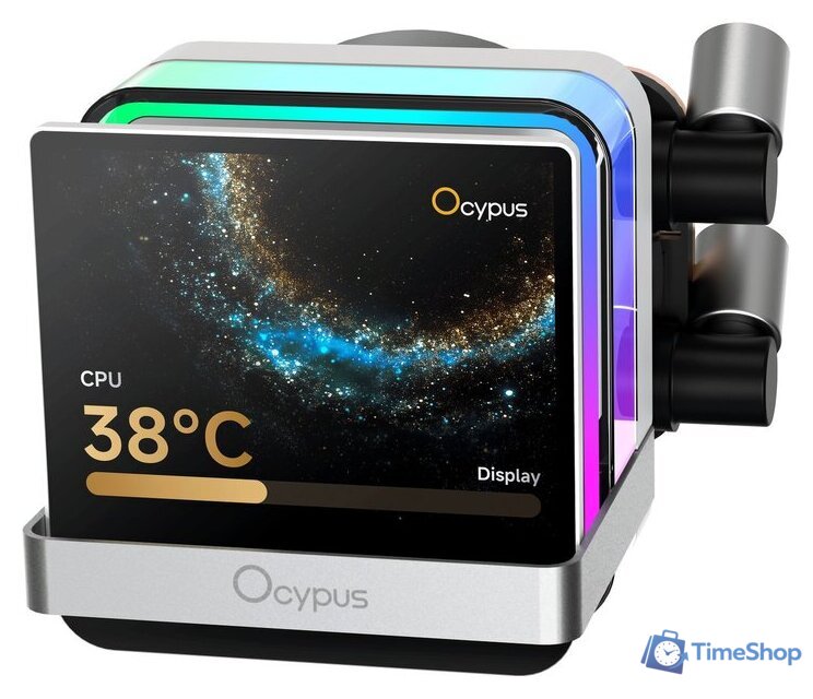 Система жидкостного охлаждения для процессора Ocypus Sigma L36 PRO WH Sigma-L36-WH3ANWL00P-GL - Изображение №2 — Интернет-магазин Time-Shop