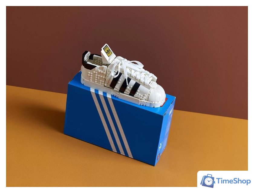 Конструктор LEGO 10282 Кроссовки adidas Originals Superstar - Изображение №15 — Интернет-магазин Time-Shop