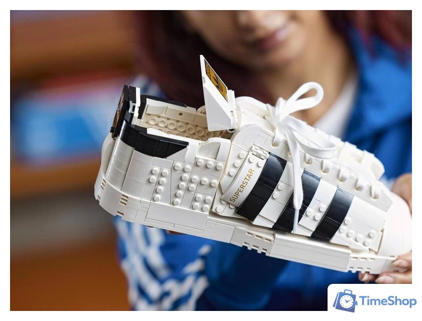 Конструктор LEGO 10282 Кроссовки adidas Originals Superstar - Изображение №26 — Интернет-магазин Time-Shop