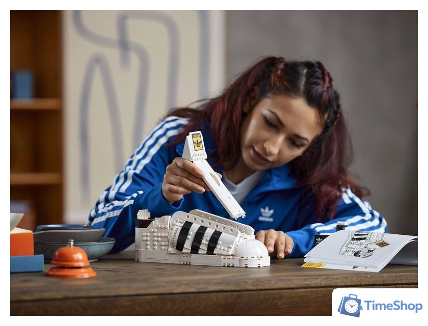 Конструктор LEGO 10282 Кроссовки adidas Originals Superstar - Изображение №22 — Интернет-магазин Time-Shop