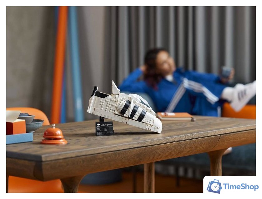 Конструктор LEGO 10282 Кроссовки adidas Originals Superstar - Изображение №13 — Интернет-магазин Time-Shop