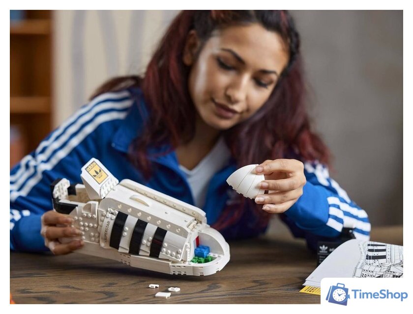Конструктор LEGO 10282 Кроссовки adidas Originals Superstar - Изображение №24 — Интернет-магазин Time-Shop