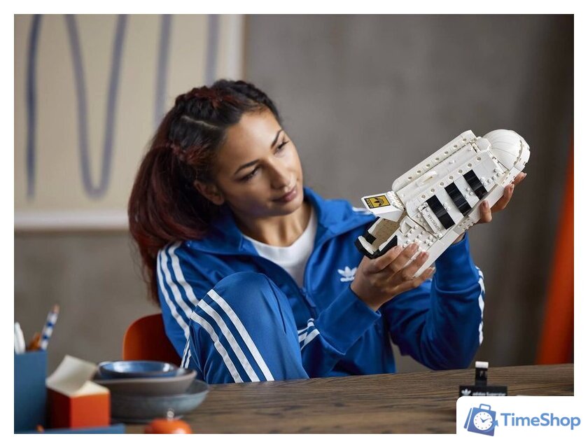 Конструктор LEGO 10282 Кроссовки adidas Originals Superstar - Изображение №21 — Интернет-магазин Time-Shop