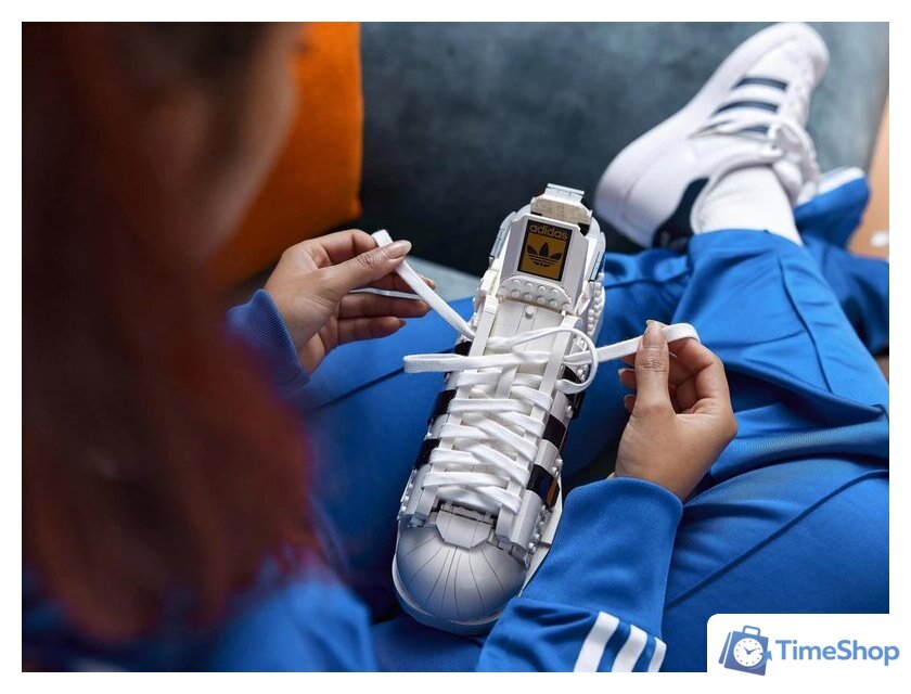 Конструктор LEGO 10282 Кроссовки adidas Originals Superstar - Изображение №31 — Интернет-магазин Time-Shop