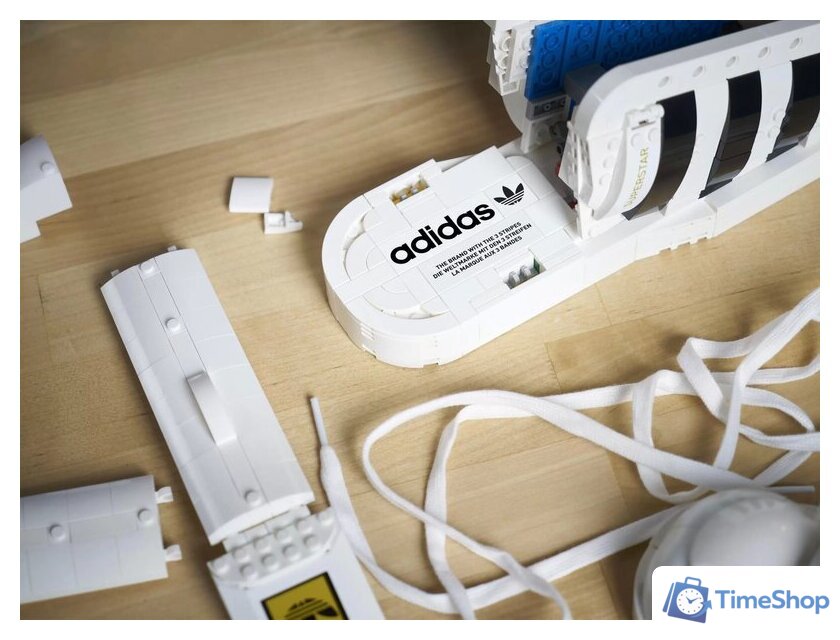 Конструктор LEGO 10282 Кроссовки adidas Originals Superstar - Изображение №17 — Интернет-магазин Time-Shop