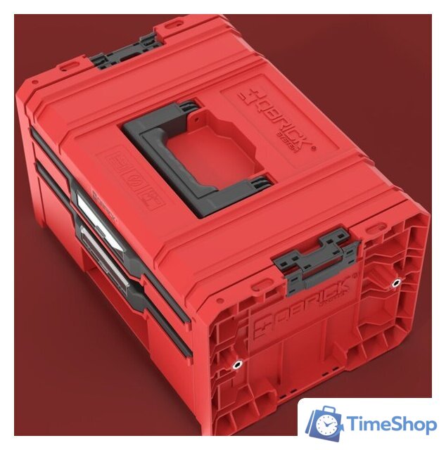 Ящик для инструментов Qbrick System PRO Drawer 2 Toolbox 2.0 Expert Red Ultra SKRQPROD2E2CCZEPG001 - Изображение №8 — Интернет-магазин Time-Shop