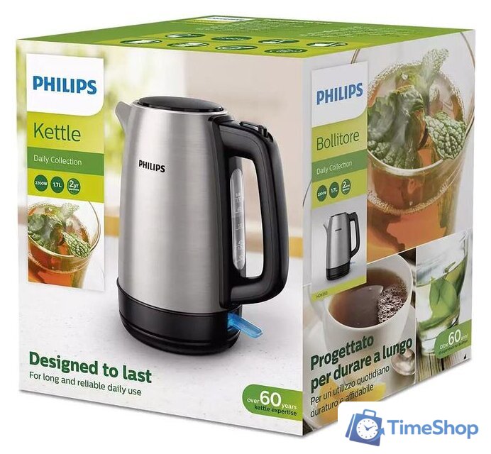Электрический чайник Philips HD9350/90 - Изображение №5 — Интернет-магазин Time-Shop