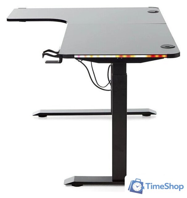 Геймерский стол Jiqiao Н1109А (черный) - Изображение №4 — Интернет-магазин Time-Shop