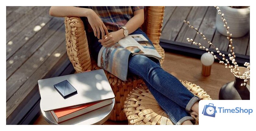 Внешний накопитель WD My Passport for Mac 4TB WDBA2F0040BBL - Изображение №8 — Интернет-магазин Time-Shop