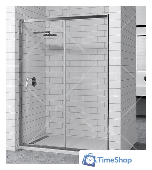 Стеклянная шторка для ванны RGW Passage PA-016 350801616-11 (хром/прозрачное стекло) - Изображение №1 — Интернет-магазин Time-Shop
