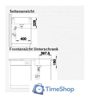 Кухонная мойка Blanco Legra XL 6 S 527274 (вулканический серый) - Изображение №4 — Интернет-магазин Time-Shop