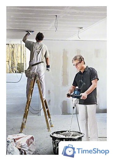 Строительный миксер Bosch GRW 18-2 E Professional (06011A8000) - Изображение №4 — Интернет-магазин Time-Shop