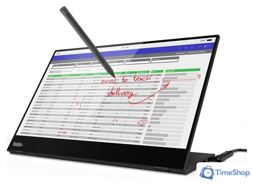 Портативный монитор Lenovo ThinkVision M14t - Изображение №11 — Интернет-магазин Time-Shop