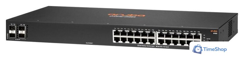 Управляемый коммутатор 2-го уровня Aruba 6100 Series JL678A - Изображение №2 — Интернет-магазин Time-Shop