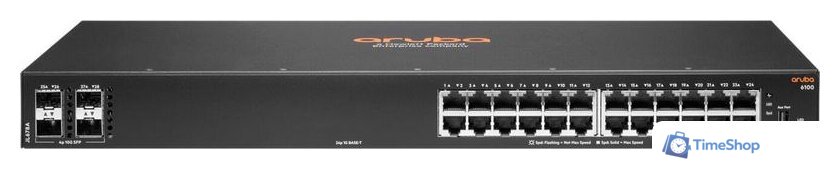 Управляемый коммутатор 2-го уровня Aruba 6100 Series JL678A - Изображение №1 — Интернет-магазин Time-Shop